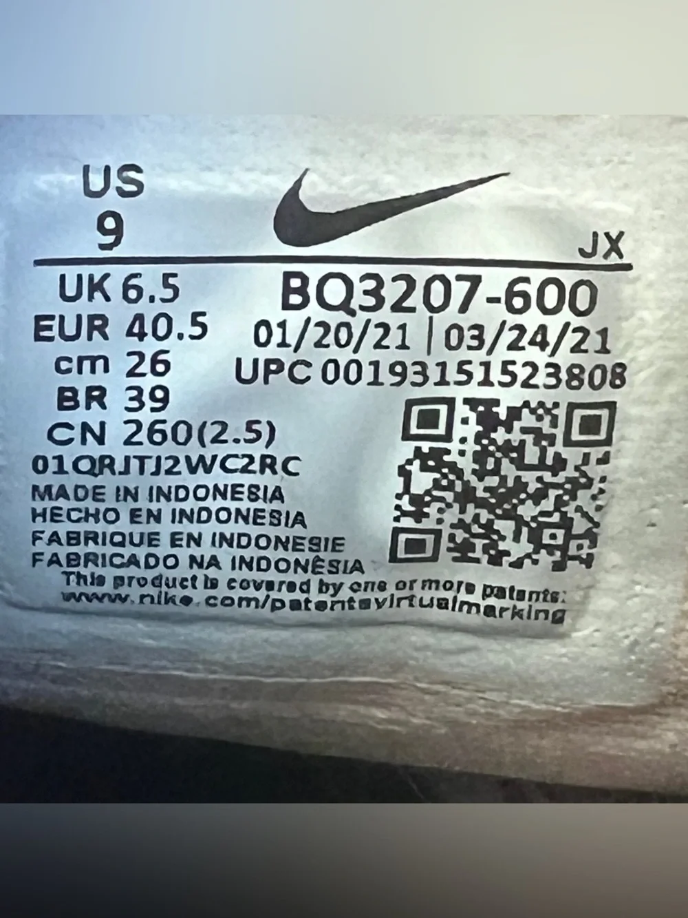 Nike Women's Running Shoes Pink Tan Swoosh